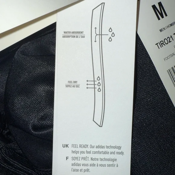 Adidas men’s Black Joggers - Picture 13 of 13